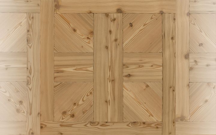 Tableau by adler Type E Larch wire brushed and lyed and natural oiled 19 x 750 x 750 mm