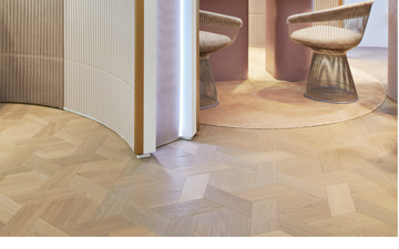 Special pattern parquet