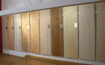 Choice of softwood planks